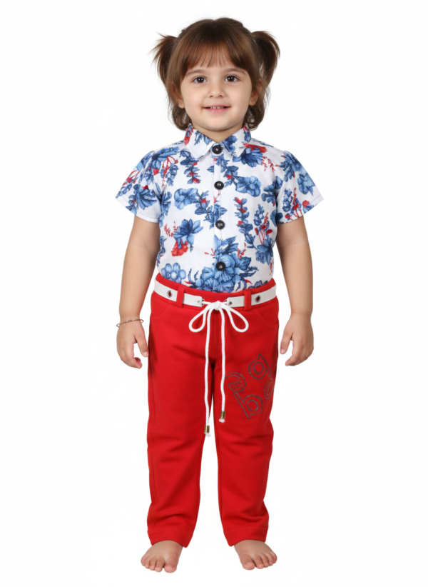 Product Description (2–3 Years Girl Shirt & Pant Set)